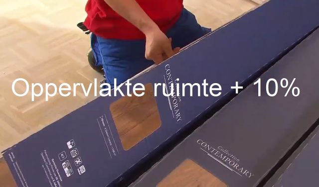 Hoeveel laminaat bestellen