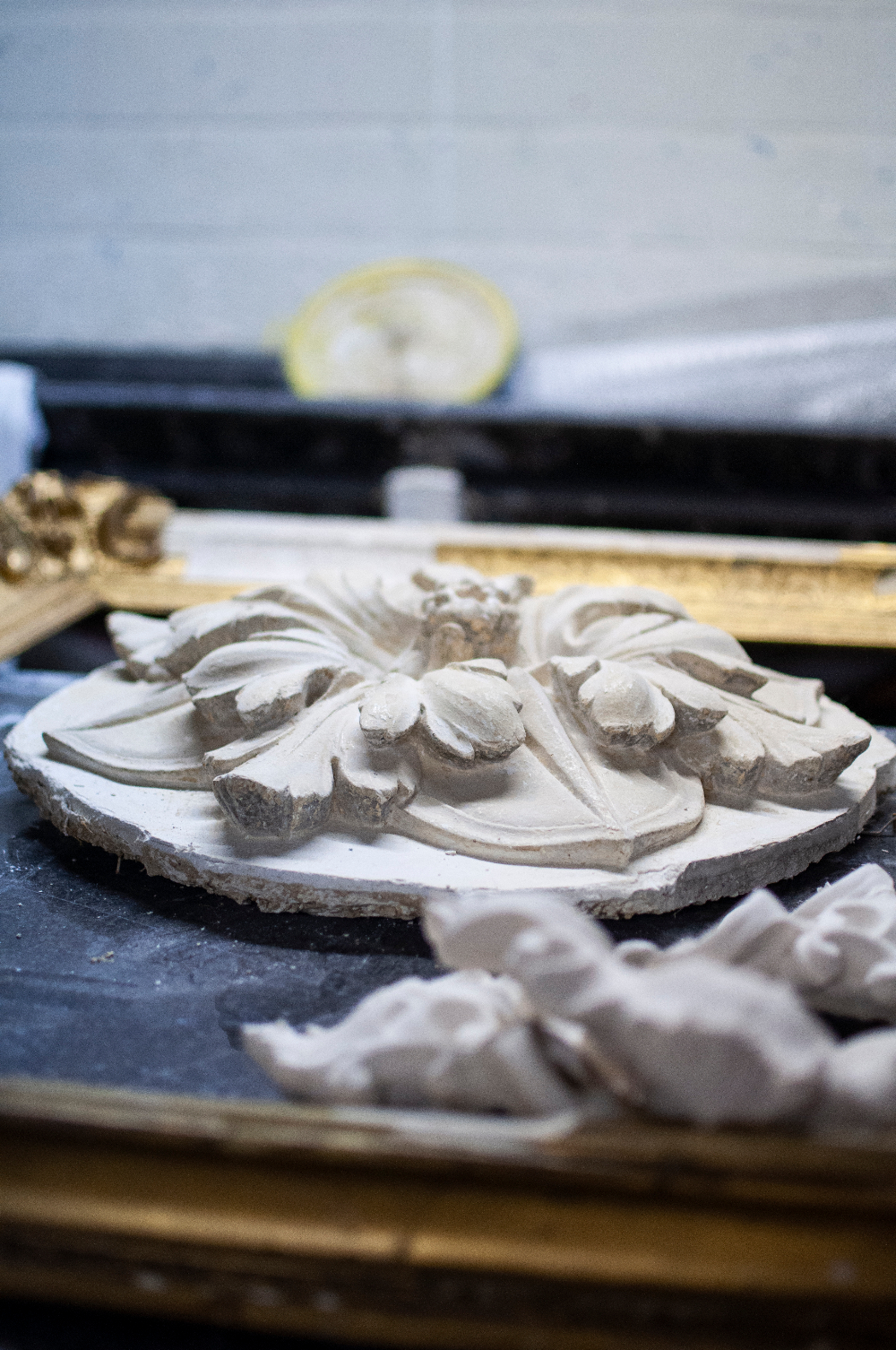 Gerestaureerd ornament