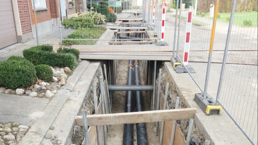 warmtenetten wegenwerken ondergronds
