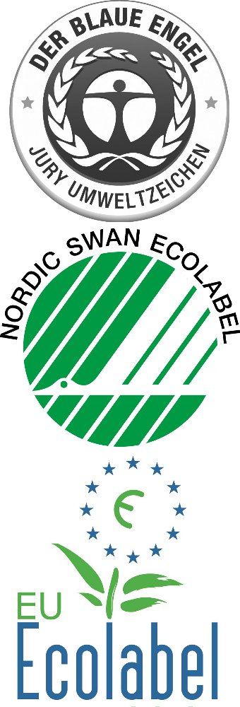 logo blaue engel nordic swan eu ecolabel