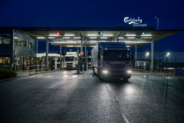 logistiekcentrum van Carlsberg