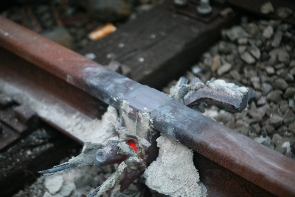 Lassen van rails
