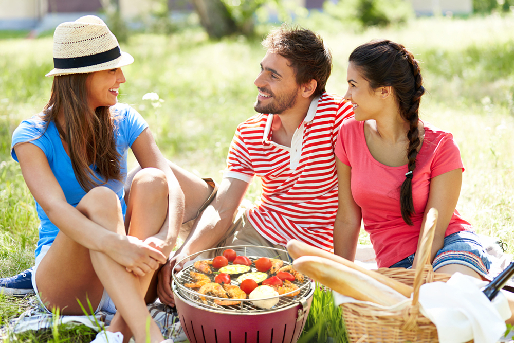 social grilling barbecue