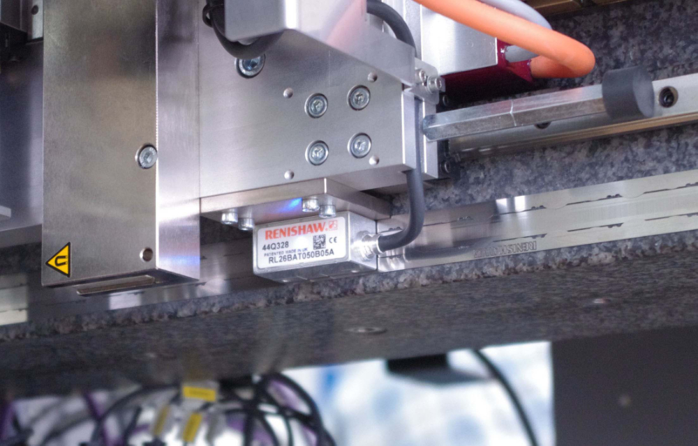 Een absolute encoder met absolute koppeling