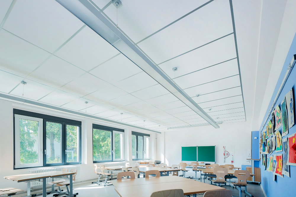 akoestiek, schoolgebouw