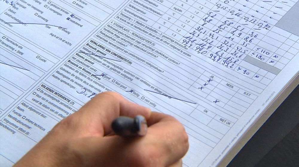 laatste controles chaudière à gaz