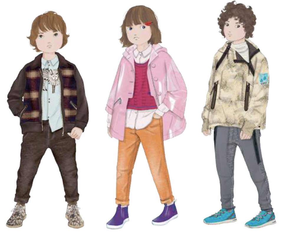 meisjes, jonges promostyl