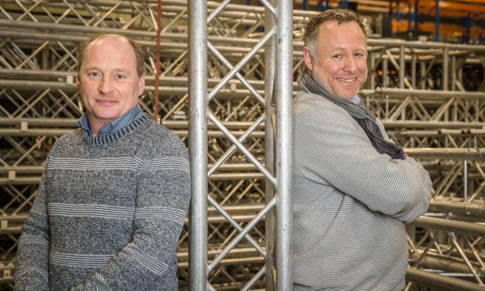 Jo Van den Wijngaerde en Patrick De Leeuw van Soundfield