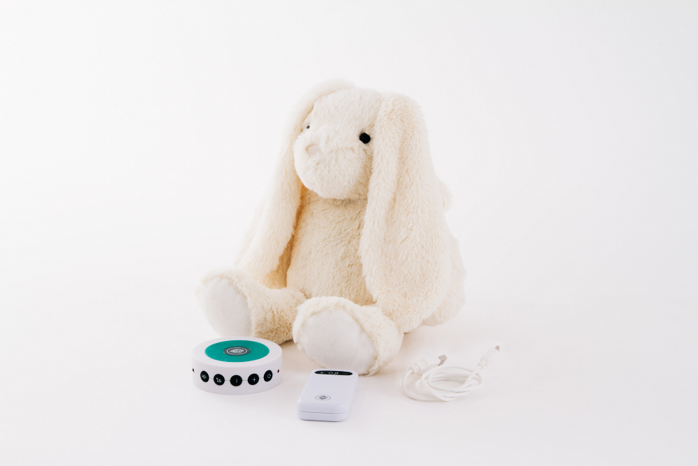 De knuffel Back To Sleep Bunny van Prince Lionheart