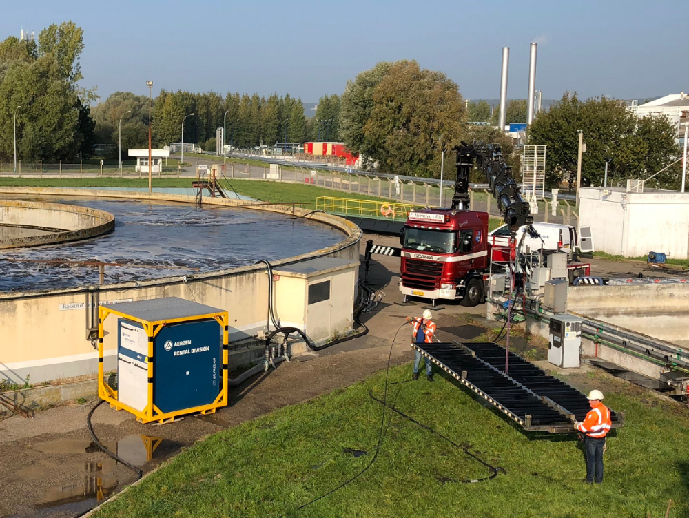 Waterzuivering Aerzen CETB