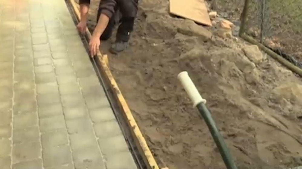 beton aanduwen