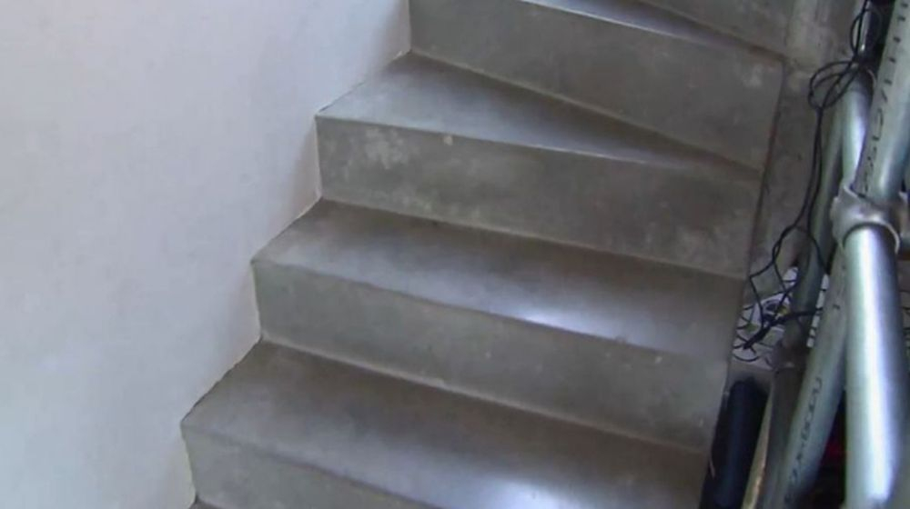 betonnen trap