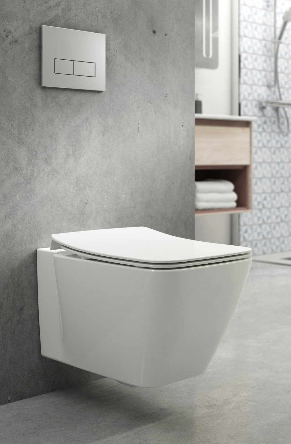 Strada II wc toilet aquablade spoeltechnologie