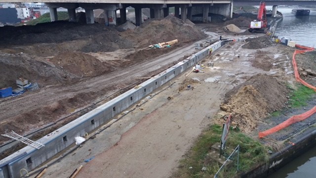 bekisting waterbouwkundige werken