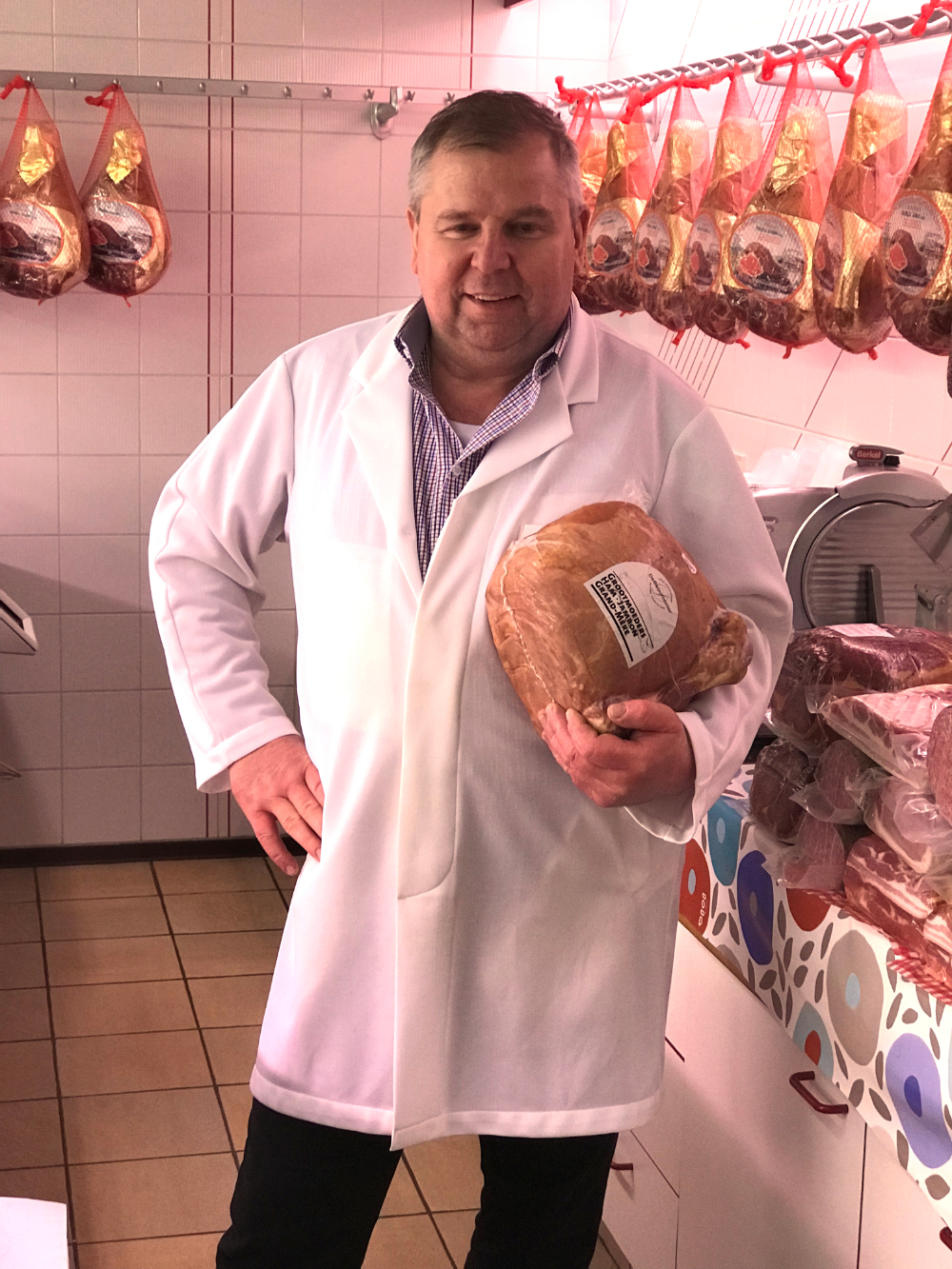 De Beauvoorder ham met label