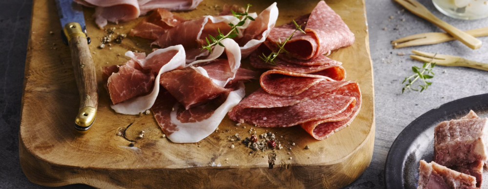 The Duke of Berkshire ham met label