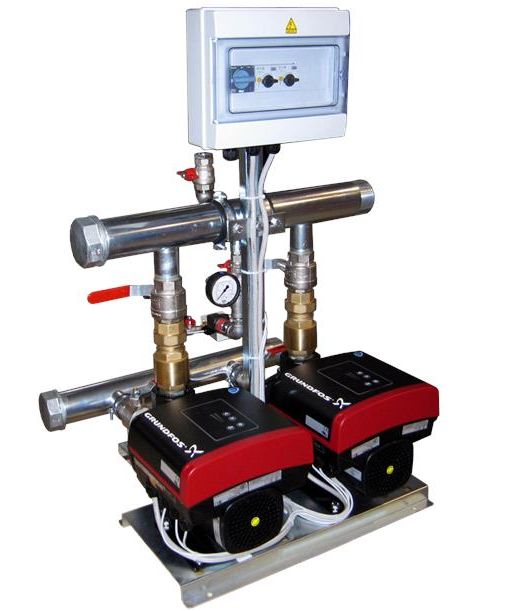 Grunfos, Hydro Multi-E, drukverhoging