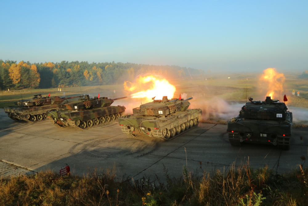 Onderhoud Leopard tank