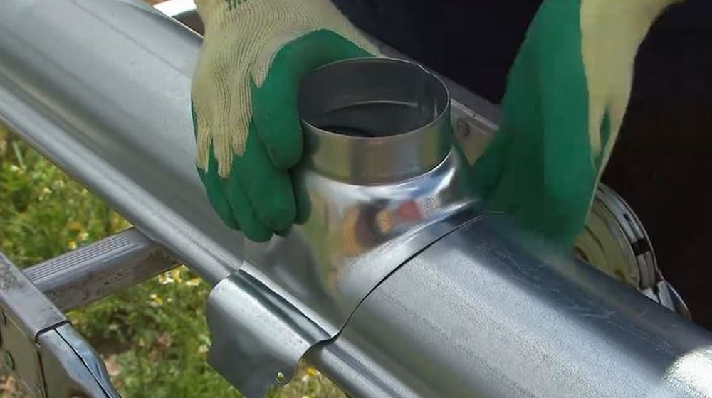 afwatering remplacer gouttière