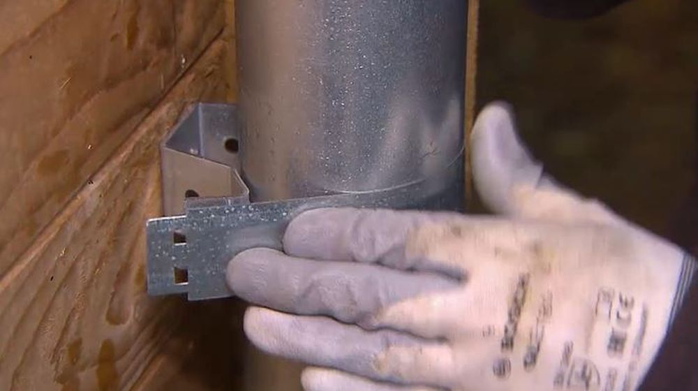 bevestigen remplacer gouttière