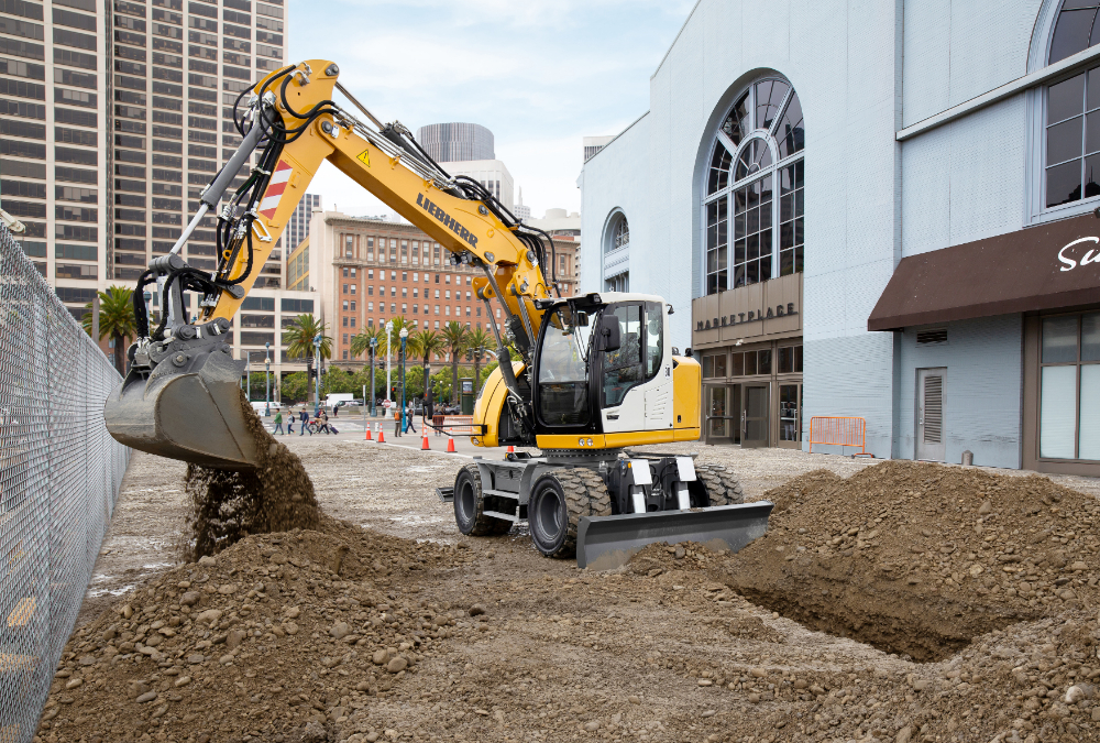 A913 mobiele graafmachine