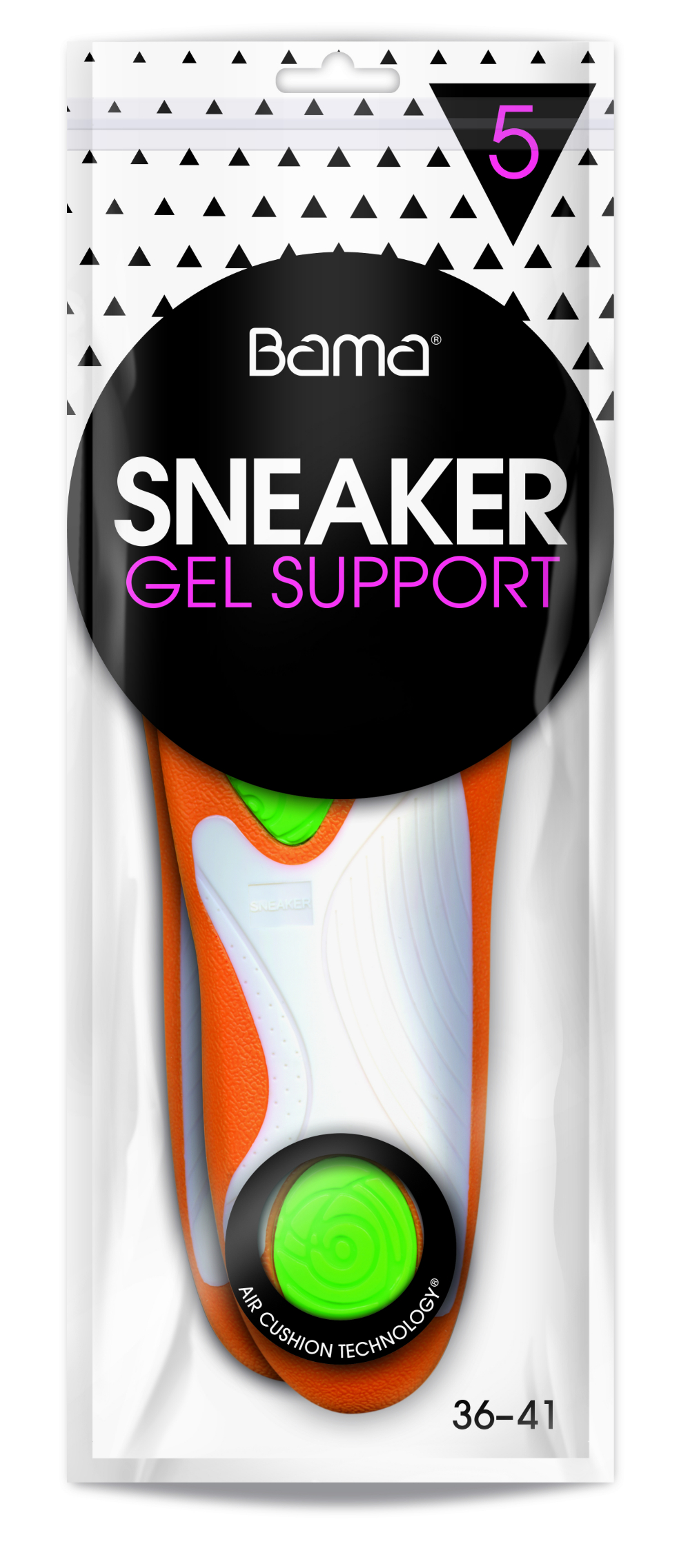BAMA SNEAKER GEL SUPPORT Inlegzool zool zolen inlegzolen 