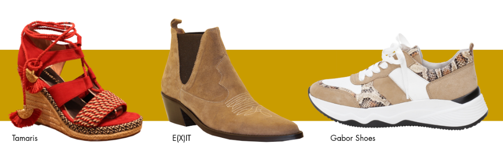 Safari trend bohémien nude camel tamaris e(x)it gabor shoes