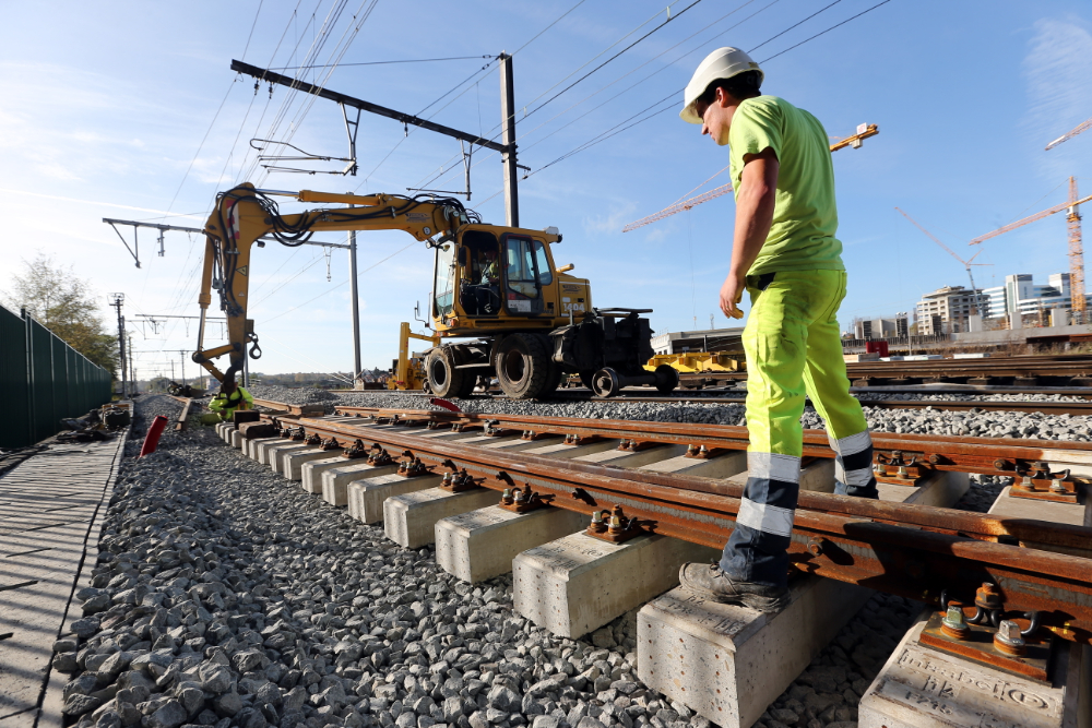 Infrabel onderhoud Panasonic