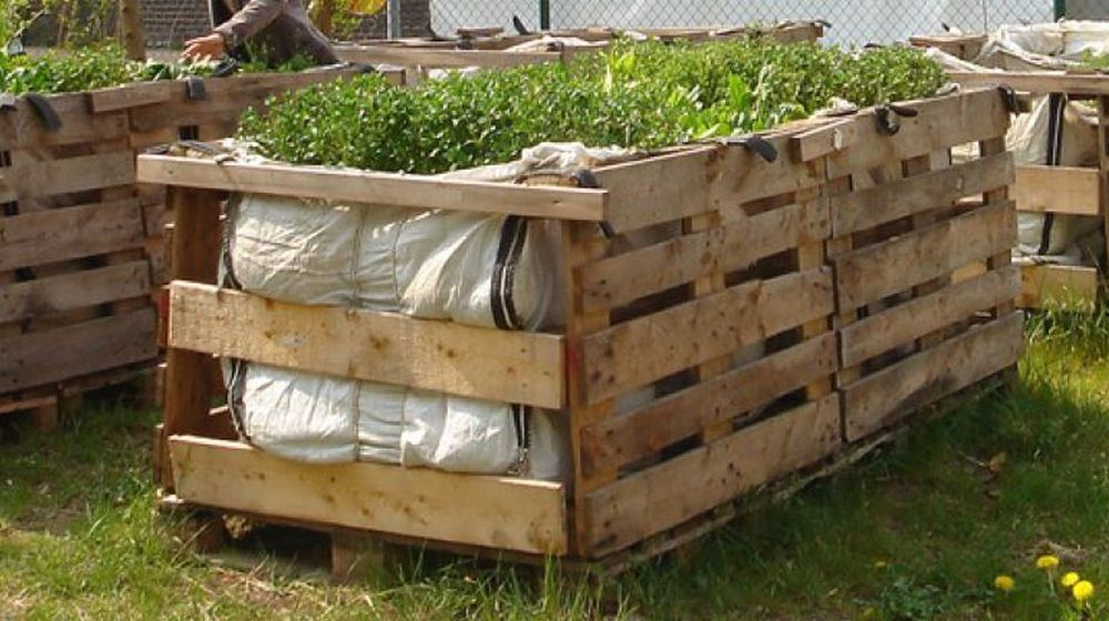 big bag COMPOSTINSTALLATIE 