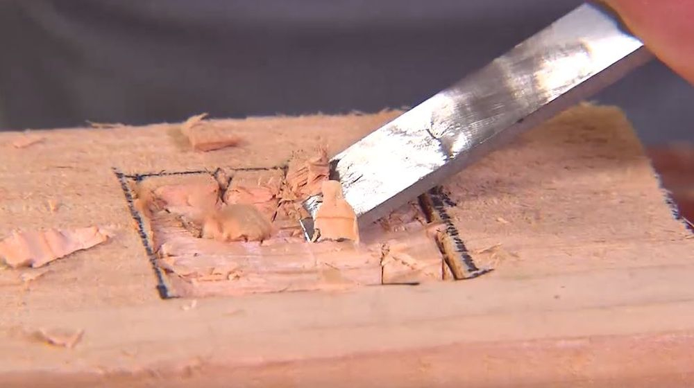dieper beitels houtbewerking