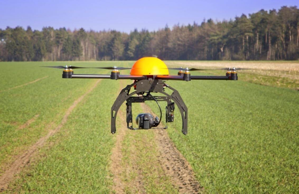 Drones in de bouw en landbouw proeftuin