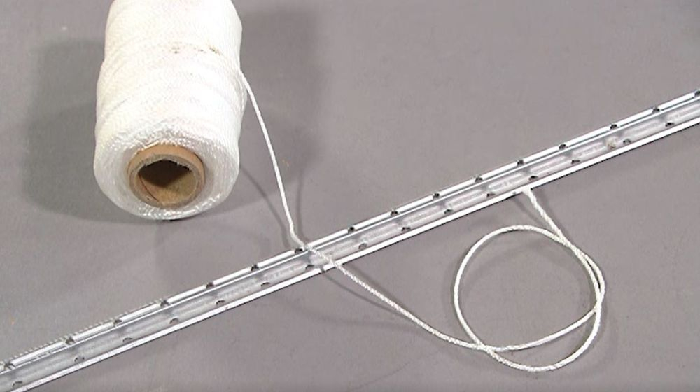 metselkoord pleisteren tools