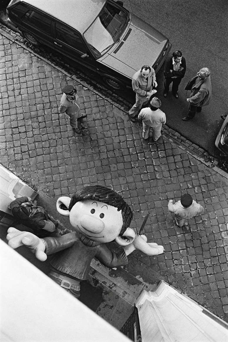 Gert Meesters universit&eacute; Lille Universiteit Rijsel strips ballon media dertig jaar Belgisch stripmuseum