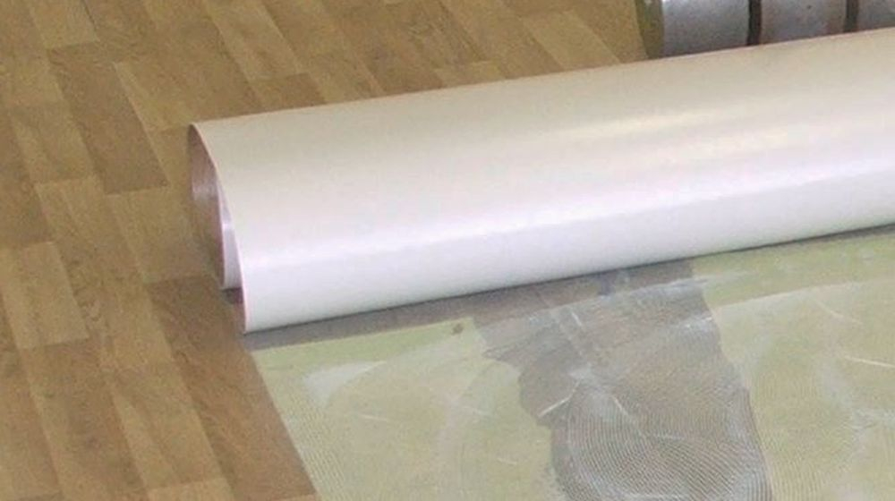 vinyl op rol vinylvloer rol plaatsen