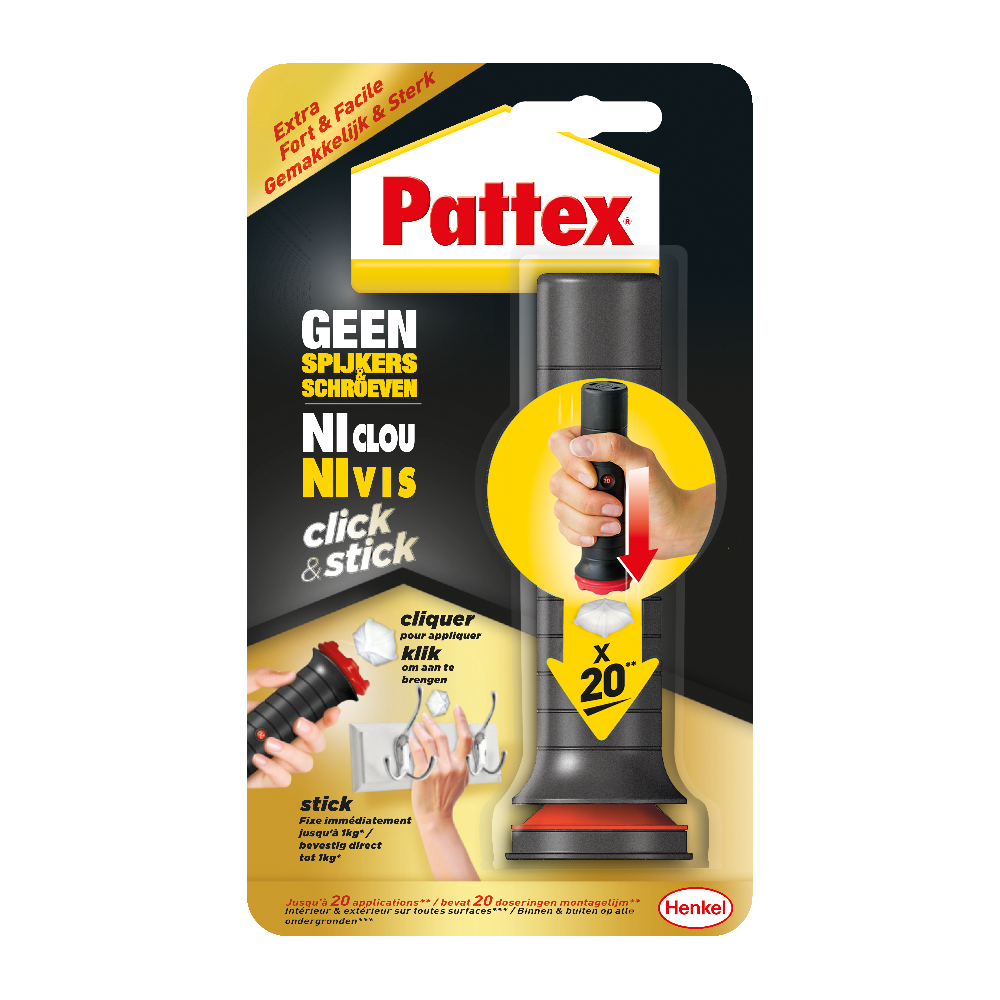 pattex click & stick