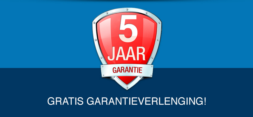 Gratis garantieverlenging