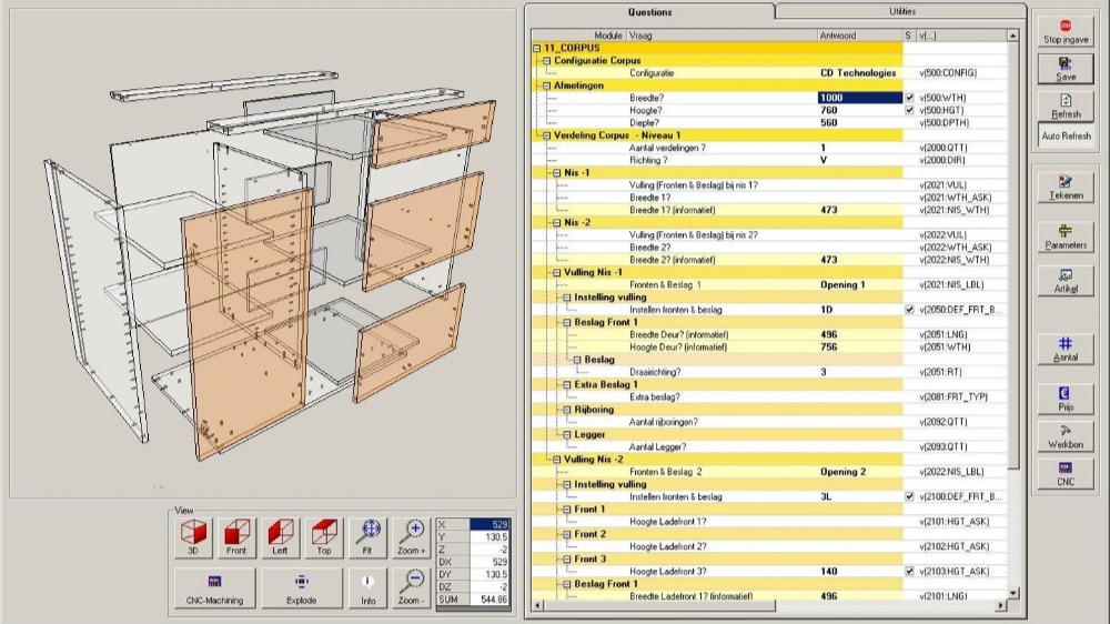 Bibliotheek CAD/CAM
