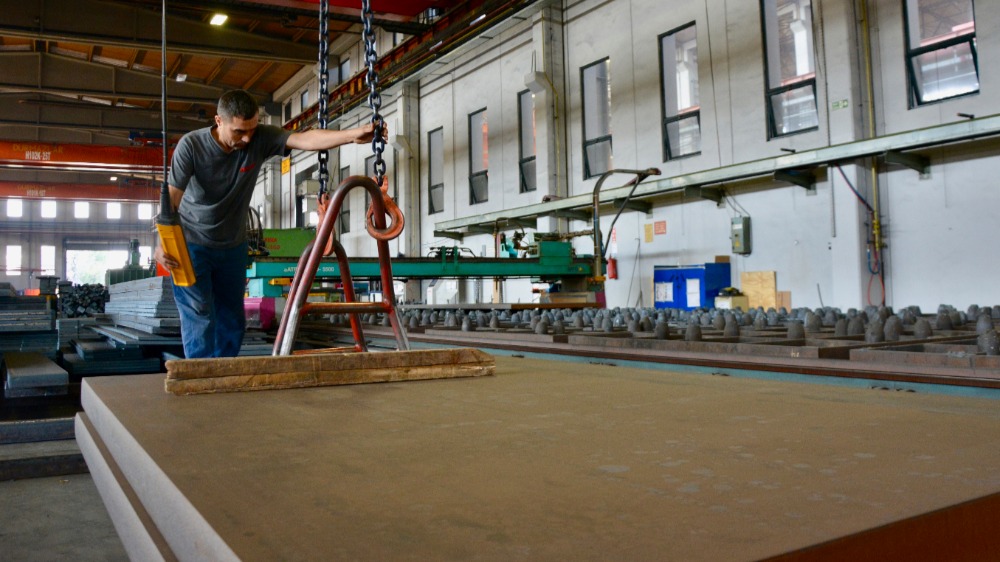 Durma koopt de staalgrondstoffen louter in bij vaste, bekende leveranciers