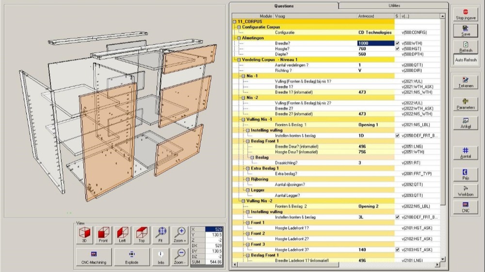 Bibliotheek CAD/CAM