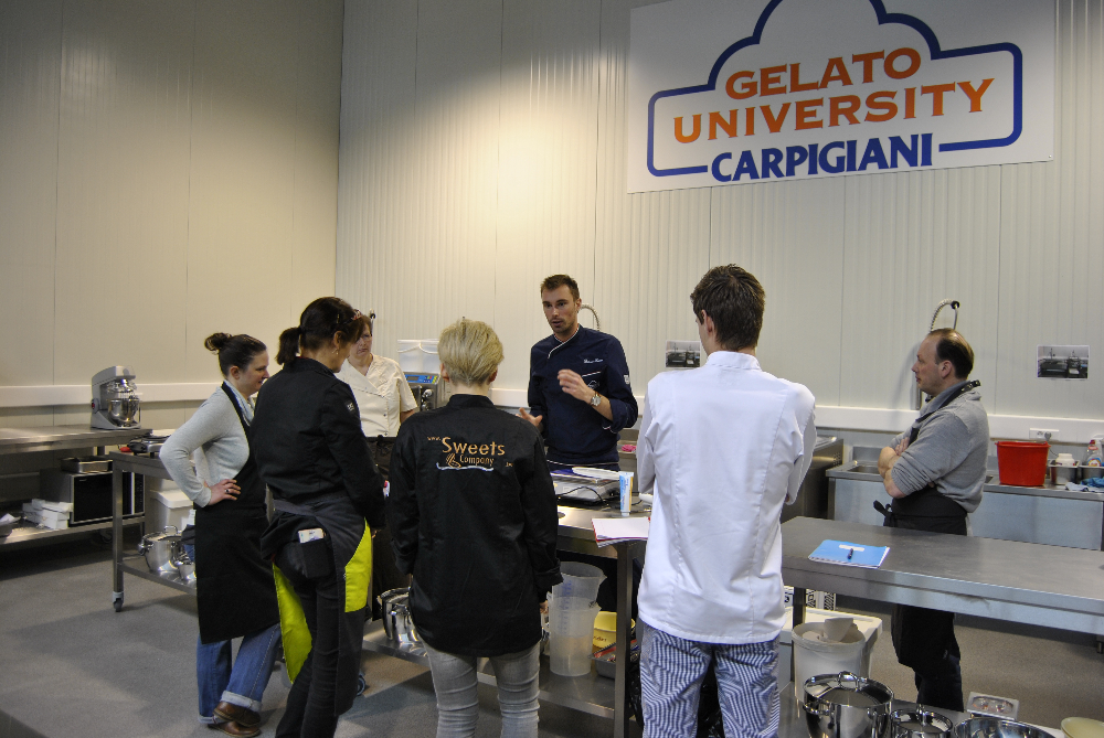 Carpigiani Benelux spitst zich met Gelato University toe op cursussen voor zowel beginners als gevorderden
