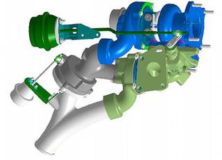 Overzicht van een two-stage turbochargersysteem