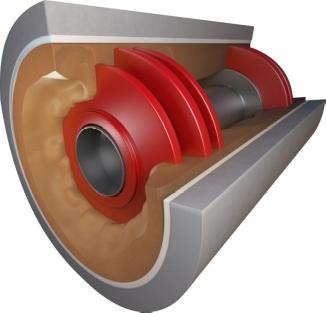 Een voorbeeld van een lanceringsinstallatie. Een piggingsysteem kan het best in de ontwerpfase al meegenomen worden, al is ook een inpassing achteraf nog mogelijk