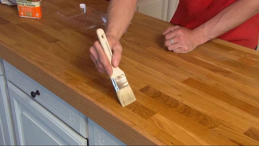 Comment faire un plan de travail de cuisine en bois - Dobbit