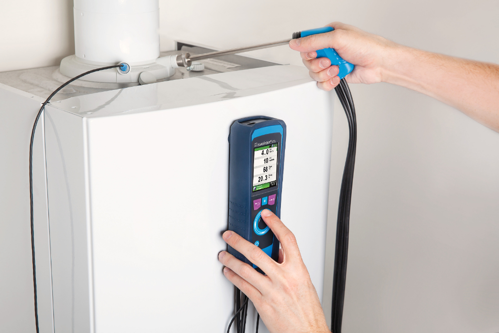 Plan par étapes pour une analyse précise dez gaz de combustion Dobbit